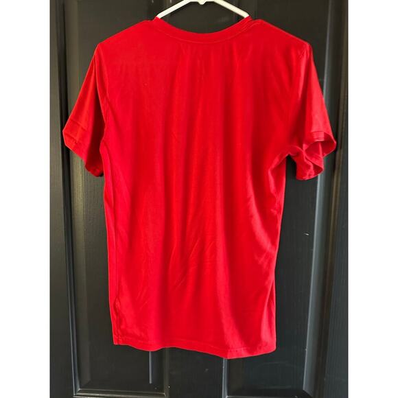 NIKE Dri-Fit Red Ohio State University Buckeyes Black T-shirt Size small - Picture 2 of 4